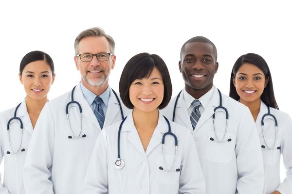 가입서류 작성하고 있는 노부부